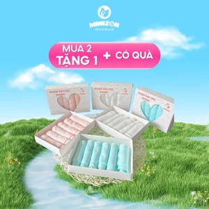 Sét 6 Khăn Sữa Sợi Tre Cao Cấp Umibe Cho Bé