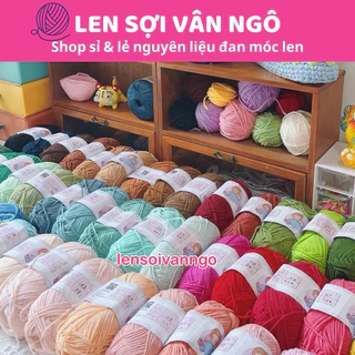 Len Baby Yarn hàng loại 1 (cuộn 40gr)