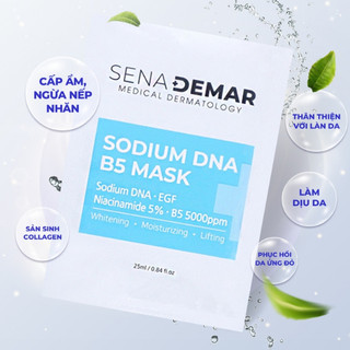Mặt Nạ B5 Senademar Sodium DNA B5 Cấp Ẩm Dưỡng Trắng Phục Hồi Da 25ml - Bebeauskinshop