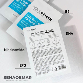 Mặt Nạ B5 Senademar Sodium DNA B5 Cấp Ẩm Dưỡng Trắng Phục Hồi Da 25ml - Bebeauskinshop