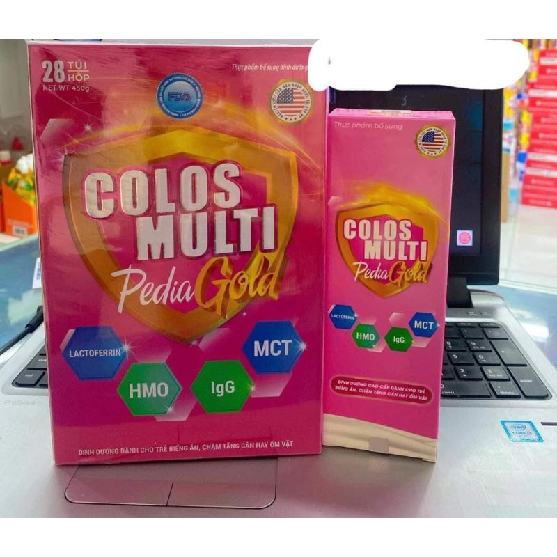 Sữa Colosmulti Pedia Gold (hộp 28 gói) | Shopee Việt Nam
