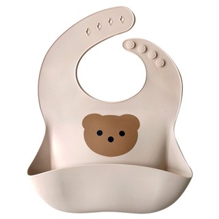 Yếm ăn silicone siêu nhẹ cho bé với nhiều họa tiết dễ thương