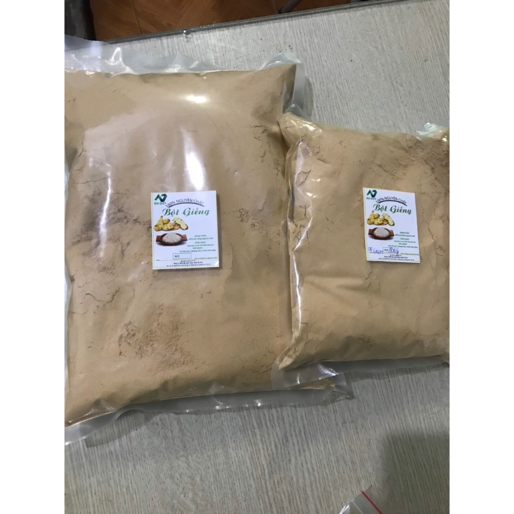BỘT GIỀNG NGUYÊN CHẤT XUẤT KHẨU 1000G
