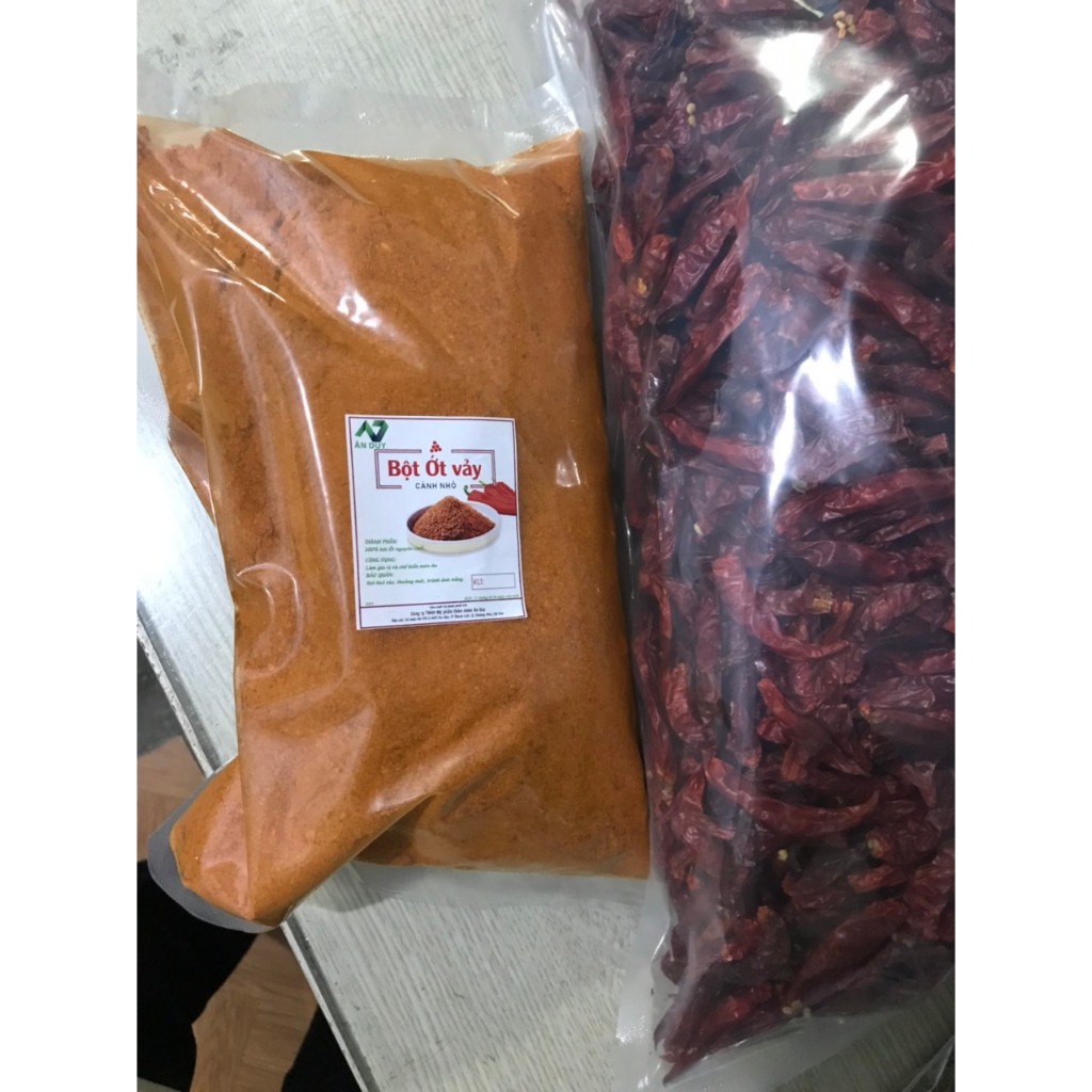ỚT KHÔ NGUYÊN QUẢ HÀNG MỚI ĐẸP ĐỎ - 500G