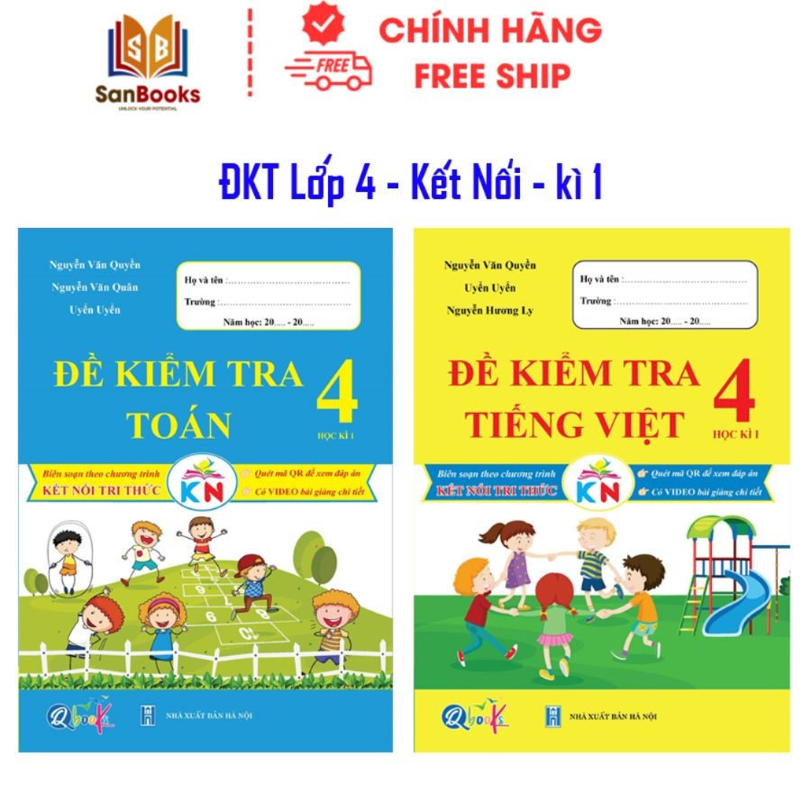 Ảnh Sách - Đề Kiểm Tra, Bài Tập Tuần Và Bài Tập Hằng Ngày Lớp 4 - Kết Nối Tri Thức Với Cuộc Sống (Lẻ tuỳ chọn) 1