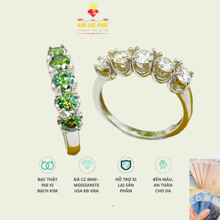 Women's 925 Silver Ring by KIMLOCPHAT - Trangsứcbạccaocấp