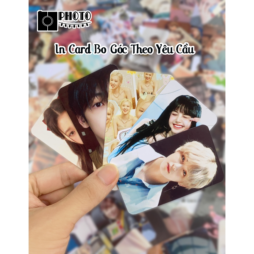 Combo 20-25-30 Card Bo Góc In Theo yêu cầu 👑👑👑 - In Card 1 mặt , 2 mặt không giới hạn mẫu 👑👑👑