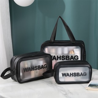 Set 3 Túi Đựng Mỹ Phẩm WASHBAG, Đồ Trang Điểm Du Lịch Chống Thấm Nước siêu sang