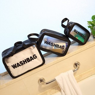 Set 3 Túi Đựng Mỹ Phẩm WASHBAG, Đồ Trang Điểm Du Lịch Chống Thấm Nước siêu sang