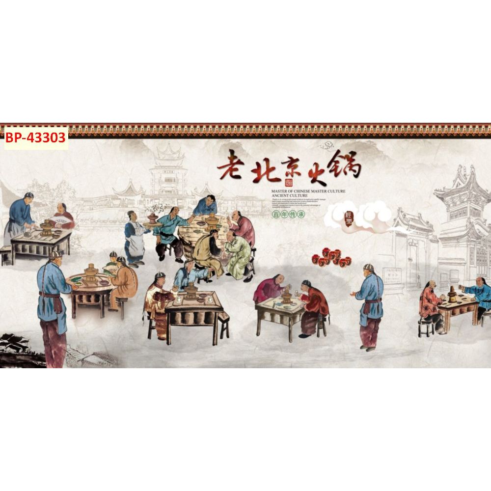 A. Tranh Lụa Decor Quán Ăn Phong Cách Hồng Kông Trung Hoa. Có nhận in theo yêu cầu...