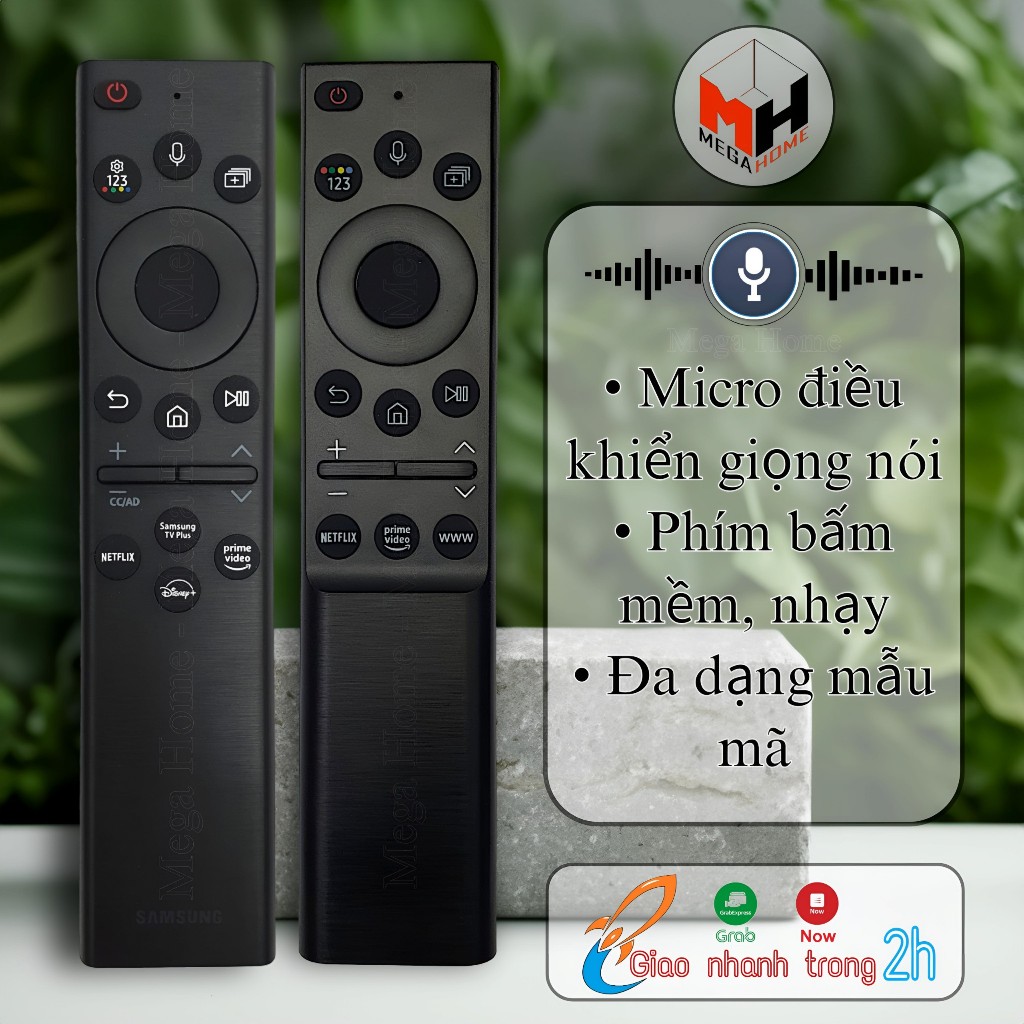 [HÀNG INDONESIA] Điều khiển giọng nói tivi samsung & không giọng nói, Remote tivi samsung giọng nói
