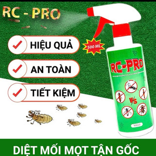 Xịt Mối Tận Gốc RC-RPO 500ml Nguồn Gốc Thảo Mộc, Diệt Mối Mọt Gỗ, Tủ Bếp, Sàn Gỗ, Vệ Sinh Đồ Gia Dụng