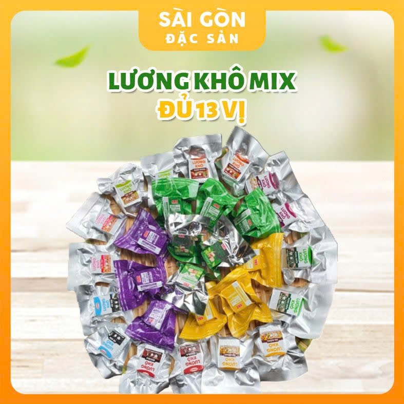 Lương Khô Mini SBT Đủ Vị 1 Viên - Lương Khô Ăn Kiêng SBT Gói Nhỏ Tiện ...