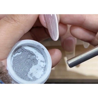 Bột mắt mèo ánh trăng pha được tất cả các loại sơn gel