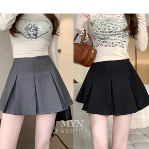 Chân váy ngắn xếp ly to dáng xoè chữ a tennis cạp cao, Chân váy tennis ly to chất tuysy 2 Lớp Loại Đẹp [MY8386]