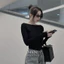 Áo dài tay hở lưng cá tính áo croptop hở lưng dáng sexy trẻ trung chất thun zip hàng cao cấp siêu đẹp H12