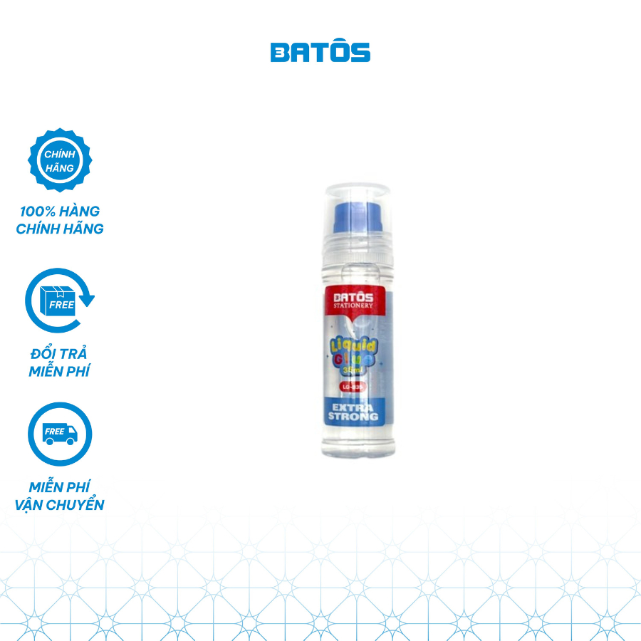 [Hộp 24 chai] Hồ nước 35ml Batôs 3 Stationery - LG-B35