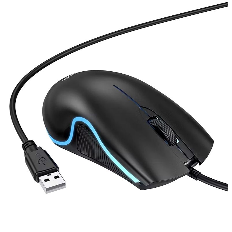 Chuột máy tính chơi game có dây hoco GM19.