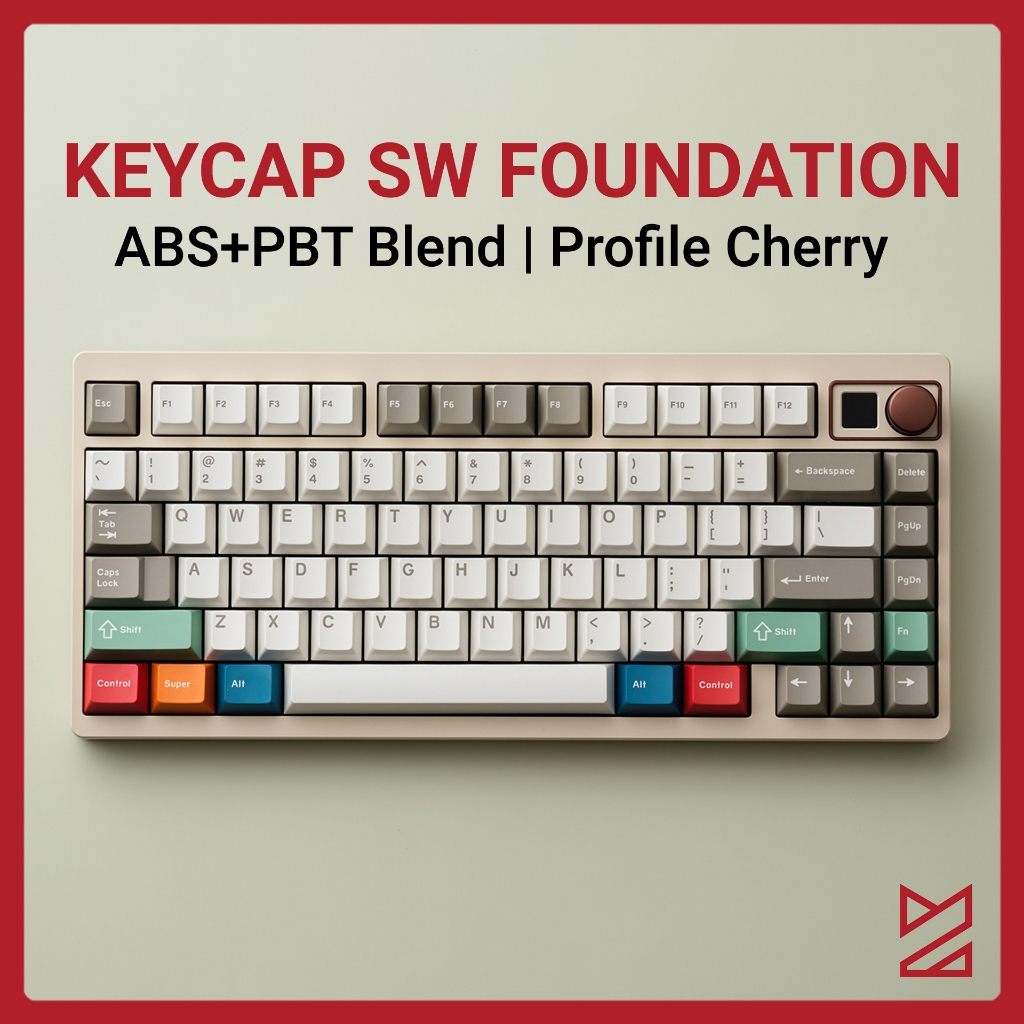 Bộ keycap SW Foundation - Profile Cherry - Chất liệu ABS + PBT | Shopee ...