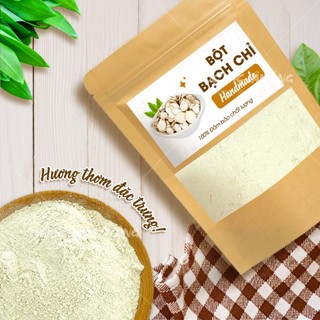 Bột bạch chỉ nguyên chất 100g, thơm mịn, bột đắp mặt nạ dưỡng trắng da, mờ thâm, dưỡng nhan