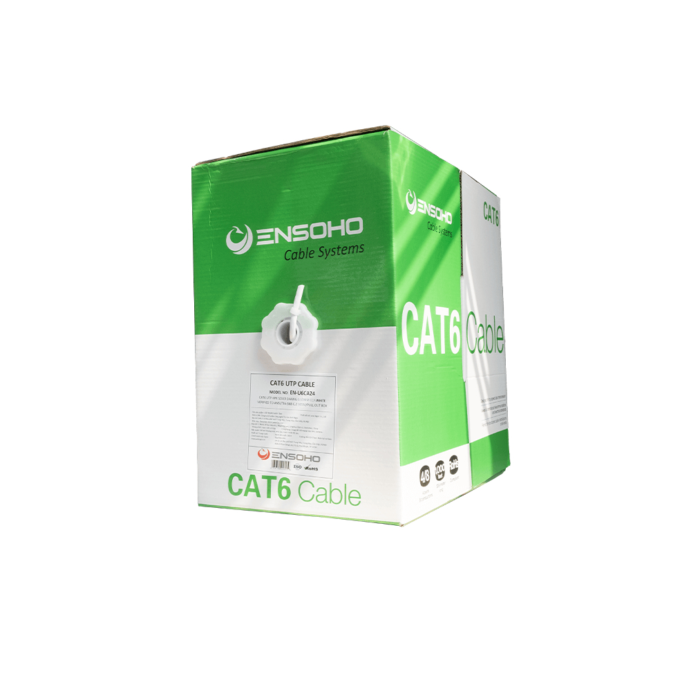 Cáp mạng ENSOHO Cat 6 UTP CCA EN-U6CA24 305m