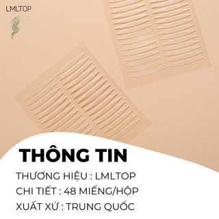 Miếng dán kích mí tàng hình LMLTOP , tự nhiên phù hợp cho mọi dáng mắt, không lộ, tự nhiên cả khi không makeup