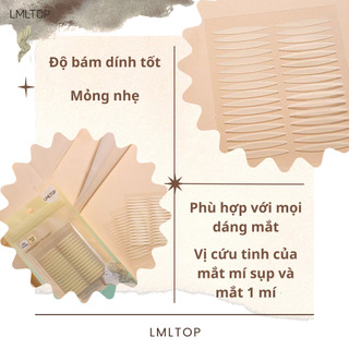 Miếng dán kích mí tàng hình LMLTOP , tự nhiên phù hợp cho mọi dáng mắt, không lộ, tự nhiên cả khi không makeup