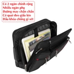 Cặp Học Sinh Cấp 2 Cấp 3 Sinh Viên - Cặp Laptop Đa Năng Xách Tay Đeo Balo Cao Cấp Xbags Pride Xb 4102 Hàng Chính Hãng! — ảnh 8