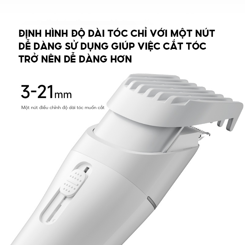 Ảnh Tông đơ cắt tóc Enchen Boost 2 đâu cắt gốm 2 chế độ cạo, độ ồn thấp, pin đến 120 phút - BH 6 tháng 3