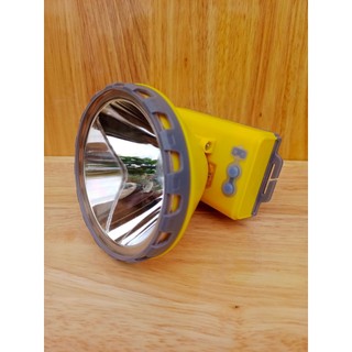 Đèn Đội Đầu Soi Ếch Nhựa Vàng SK-8895 Chất Liệu Cao Cấp