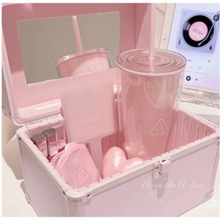 Ly giữ nhiệt 3CE màu xinh, bình giữ nhiệt có tặng kèm ống hút giữ nhiệt lâu