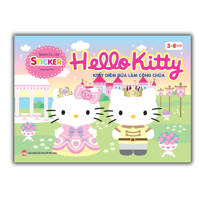 Ảnh Sách - Combo sticker Hello Kitty (trọn bộ 5 cuốn bộ lẻ) 4