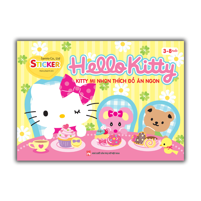 Ảnh Sách - Combo sticker Hello Kitty (trọn bộ 5 cuốn bộ lẻ) 2