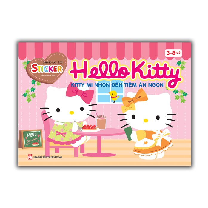 Ảnh Sách - Combo sticker Hello Kitty (trọn bộ 5 cuốn bộ lẻ) 3