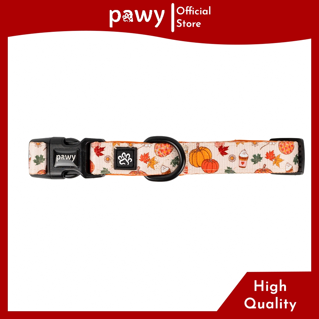 Ảnh Vòng Cổ Cho Chó Pawy - Pumpkin - Dog Collar - Vòng Cổ Cho Mèo 2