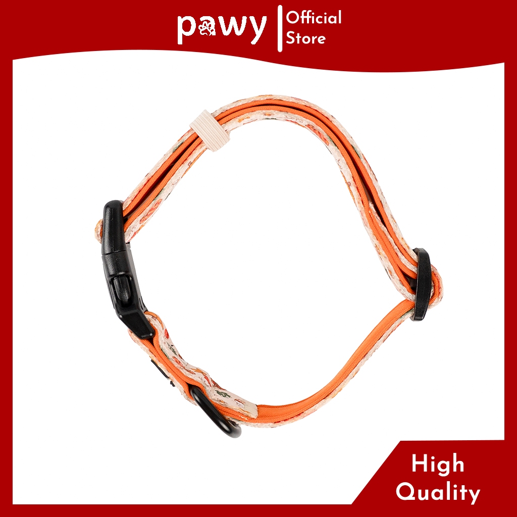 Ảnh Vòng Cổ Cho Chó Pawy - Pumpkin - Dog Collar - Vòng Cổ Cho Mèo 1