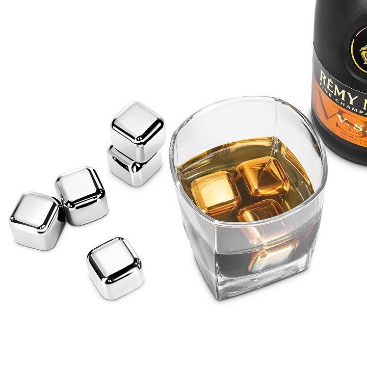 Đá Lạnh Vĩnh Cửu Không Tan INOX 304 Cooling Cubes Giữ Lạnh Lâu - Cam Kết Inox
