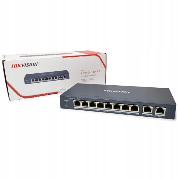 Switch PoE 8 cổng HIKVISION DS-3E1310P-EI/M