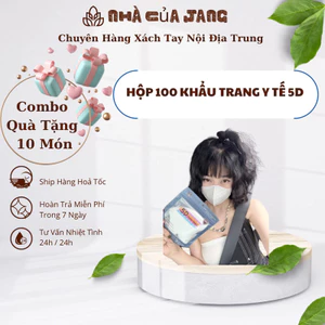 Sale Off Khẩu Trang 5D kiểu Hàn siêu thời trang - ôm gọn theo khuôn mặt vừa vặn - thoáng khí - dễ hít thở - Nhà Của Jang