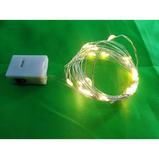 Dây Led Đơm Đóm 2m Dùng Pin Nút Áo Siêu Sáng