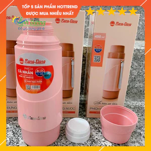 Bình Phích Giữ Nhiệt Rạng Đông Cầm Tay Nhỏ Gọn 450ml Hàng Chính Hãng