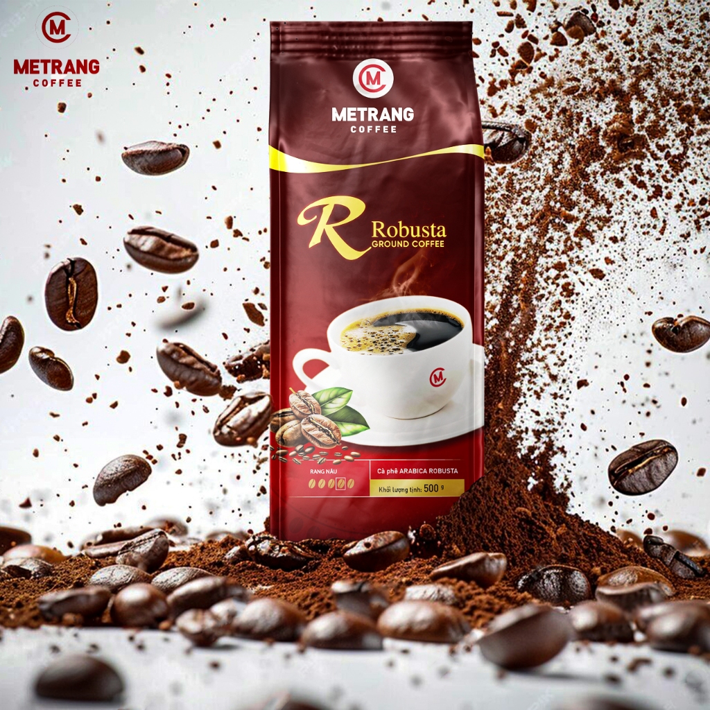 Ảnh Cà phê Mê Trang Robusta (R) - Túi bột 500g 2