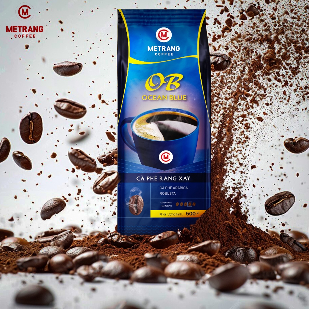 Ảnh Cà phê Mê Trang Ocean Blue (OB) - Túi bột 500g 2