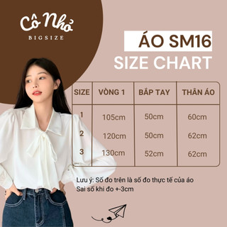 Áo Sơ Mi Bigsize Nữ Tay Dài Somi Công Sở Phối Dây Buộc Nơ Vải Lụa Chéo Mềm Mát SM16