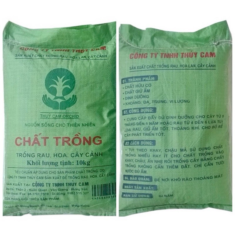 Chất Trồng Thủy Cam Bao 10KG-Cung Cấp Dinh Dưỡng Cho Cây Trồng