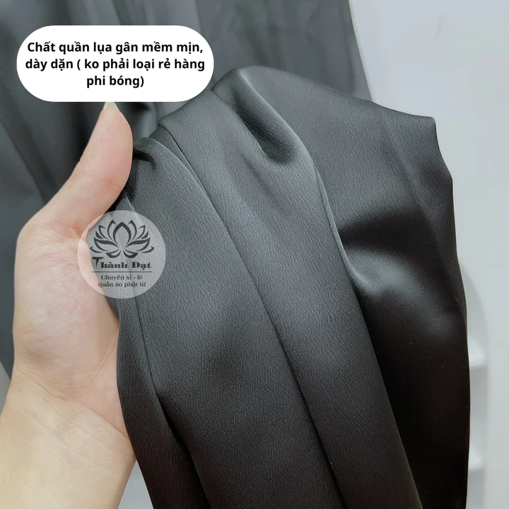 Áo bà ba nữ, đồ bà ba tay loe, bán riêng áo và quần, đồ lam nữ vải lụa gấm mịn đẹp mặc thoải mái thoáng mát_mã abb3
