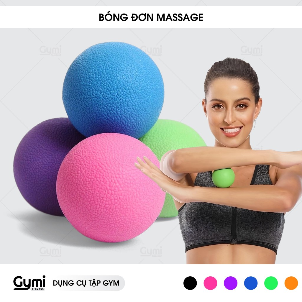 Bóng Đơn Giãn Cơ, Massage - Dãn Cơ Trị Liệu Sau Tập Gym, Yoga, Pilates - BongDon