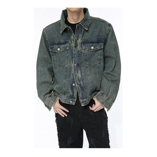 Áo Khoác Jeans Denim Nam Nữ , Form Rộng Dáng Suông , Chất Vải Dày Dặn