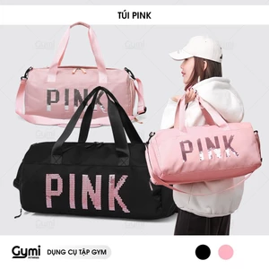 Túi Du Lịch PINK Đa Năng, Túi Trống Thể Thao Có Ngăn Để Giày - TuiPink