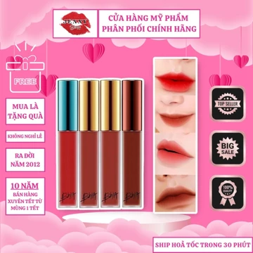 Son Kem Lì BBIA Last Velvet Lip Tint Mềm Mịn, Bền Màu, Không Gây Khô Môi